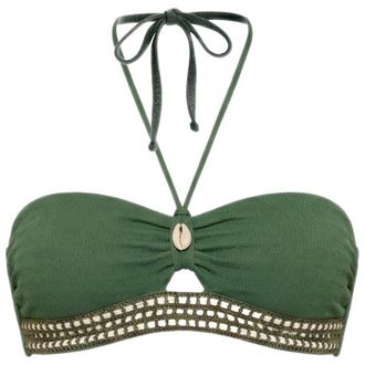 Banana Moon Kenteo Marany Bikini-Top f&uuml;r Damen | oliv