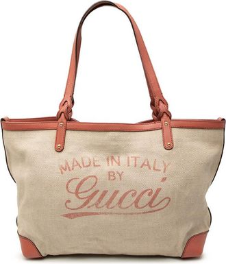 Gucci Pre-owned Gucci Medium Canvas Craft Tote Ladies ZCTNNUT6JBUJ61M8