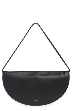 Vince Arca Leather Clutch in Black at Nordstrom Rack