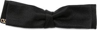 Valentino Garavani Fermaglio con fiocco - Nero