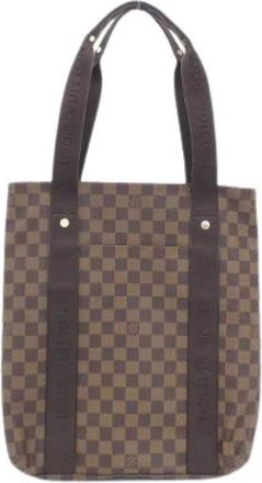 Louis Vuitton Pre-owned Damier Coated Canvas Tote Bag - Dames - Vintage Shopper - Bruin - ONE Size - Vintage
