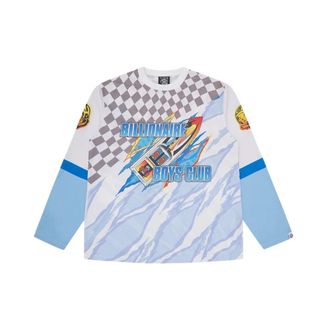 Billionaire Boys Club Tops, Heren, Wit, XS, Polyester, Speed Ripper L/S Sport Top