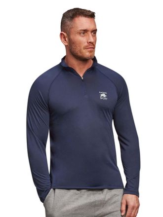 Raging Bull Performance Long Sleeve Quarter Zip - Navy - 3XL