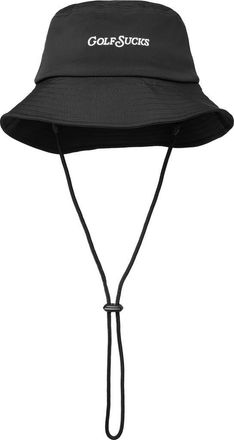 Travis Mathew Golf Sucks Bucket Hat in Black at Nordstrom