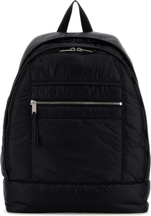 Saint Laurent Black Fabric Backpack