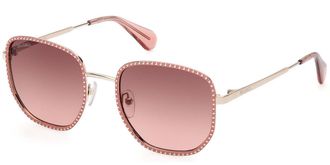 Max & Co. MO0091 72F Womens Sunglasses Pink Size 52