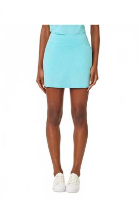 Lilly Pulitzer Maryana Lounge Skort In Heathered Capri Blue