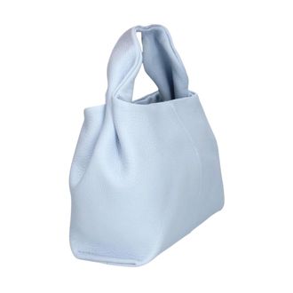 Notre-V Polly Handbag - Dames - Tassen - Blauw - Maat: ONE Size Leer