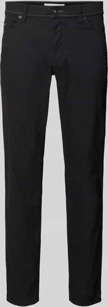 Brax Brax Hose mit Label-Patch Modell Cadiz in Black, Größe 30/30
