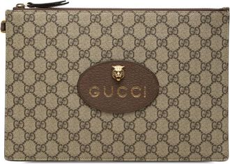 Gucci Pre-owned Gucci GG Supreme Neo Vintage Clutch Unisex K3AM74N40SCLKO0Q