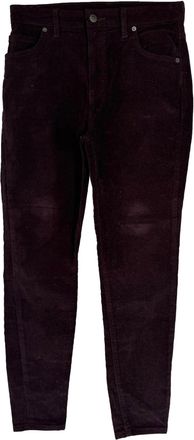 Patagonia Slim Fit Corduroy Pants in Maroon Cotton