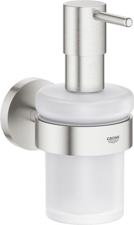 GROHE Essentials Dispensador De Jab&oacute;n Con Soporte, Supersteel (40448dc1)