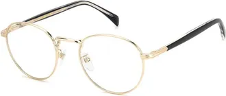 David Beckham DB 1127 0RHL 00 Gold/Black 49mm