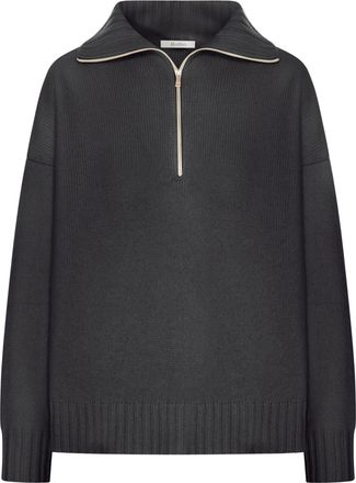 Max Mara HIGH NECK SWEATER IN CASHMERE YARN - Max Mara - Woman