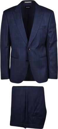 HUGO BOSS Hombre, Trajes, Azul, Talla: S