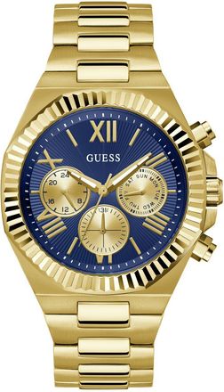 Guess Equity Mens Gold Watch GW0703G6 Stainless Steel - One Size