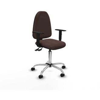 Piqueras y Crespo Piqueras Y Crespo Silla De Oficina A&yacute;na Marr&oacute;n Oscuro Ajustable