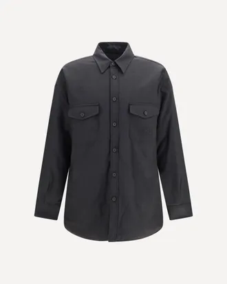 Maison Margiela Wool-blend Shirt Male 46