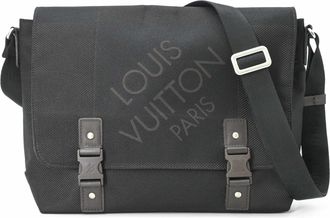 Louis Vuitton Black Damier Geant Shoulder Bag (Pre-Owned)