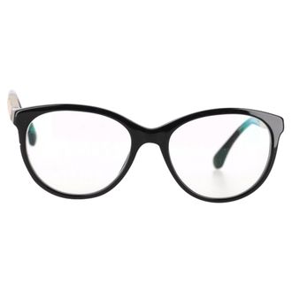 Chanel Pre-owned Womens Butterfly Eyeglasses in Black Acetate - One Size