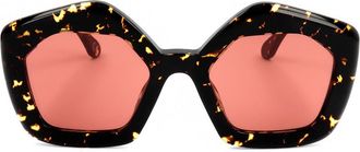 Marni 51mm Square Sunglasses in Tort /Pink at Nordstrom Rack
