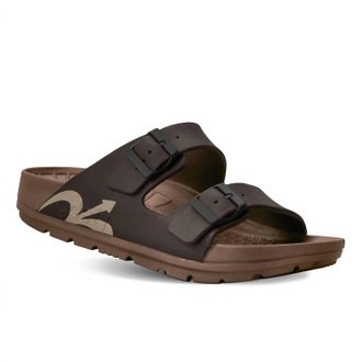 Gravity Defyer Mens Upbov Sandals In Brown