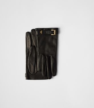 Prada Nappa leather gloves