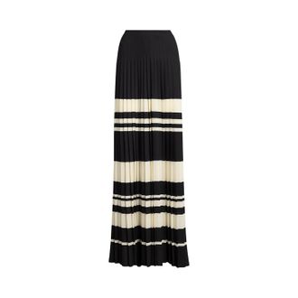 Ralph Lauren Lokette Full Length Pleated