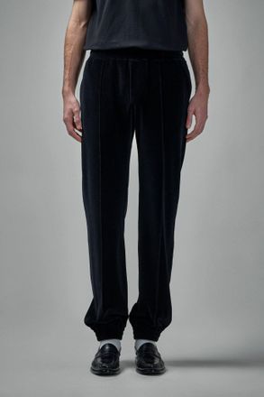 Valentino Chenille Jogging Trousers with Chez Valentino Patch