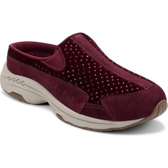 Easy Spirit Traveltime Slip-On Sneaker in Dark Red at Nordstrom, Size 8.5