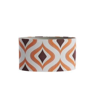 Light & Living Light & Living - Pantalla De L&aacute;mpara - Cookie - Naranja - Textil