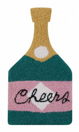 Peking Handicraft Cheers Hook Pillow In Green