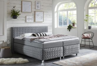Westfalia Polsterbetten Boxspringbett mit Topper