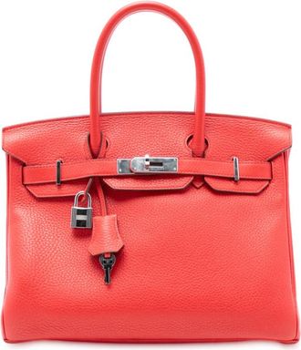 Herm&egrave;s Pre-owned Hermes Clemence Birkin Retourne 30 Ladies 2ONBI8YY5UNNP42F