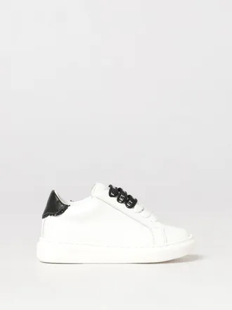 Twinset Girls Bicolour Smooth Leather Low-Top Trainers