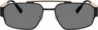 Michael Kors CAPE TOWN MK 1182 100587 58mm Unisex Rectangle Sunglasses