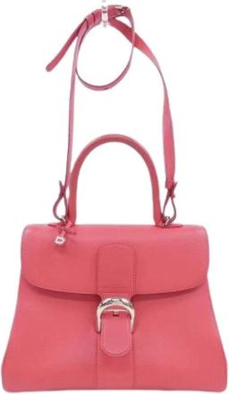 Delvaux Borsa a mano in pelle Pre-owned - - Pre-owned - Donna - Rosa - ONE SIZE