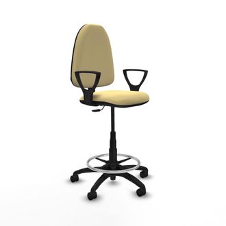 Piqueras y Crespo Silla De Oficina Piqueras Y Crespo Bfn01rn Crema Alta