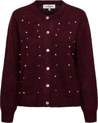 &Co Woman Boukje Vest - Dames - Vesten - Rood - S - Polyester - Truien & Vesten