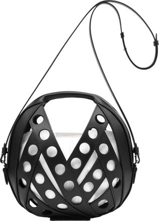 Perrin Paris Le Petit Panier Perfor&eacute; Xbody in Black/white at Nordstrom