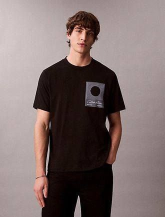 Calvin Klein Camiseta Con Logo Gr&aacute;fico De Bloques