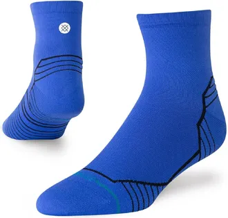 Stance Variegated UL Quarter Socks Blue L