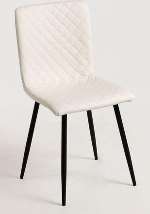 Regalos Miguel Regalos Miguel - Packs Sillas Comedor - Pack 4 Sillas Rom Polipiel - Blanco
