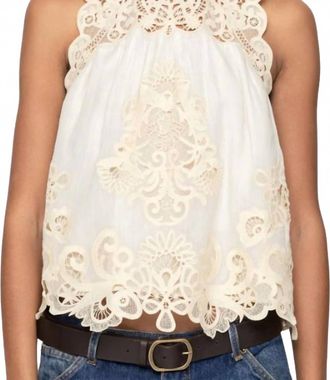 Sea New York Medina Tank Top In Cream