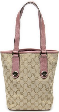 Gucci Pre-owned Womens Charmy Bucket Tote Shoulder Bag - Pink - One Size