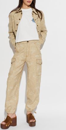 Etro T-shirt With Patch, Womens, White