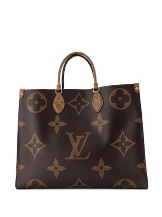 Louis Vuitton OnTheGo Reverse Monogram Giant GM shopper - Bruin