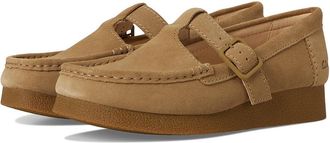 Clarks Wallabee Evo Bar Womens Dress Flat Shoes Dark Sand Suede : 9.5 B - Medium