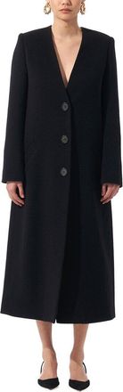 Carolina Herrera Long Wool Overcoat