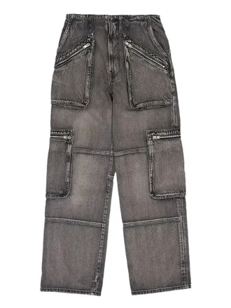 Amiri MA paisley-print straight-leg jeans - men - Cotton Amiri MA paisley-print straight-leg jeans - men - Cotton